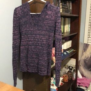 Roxy purple sweater.